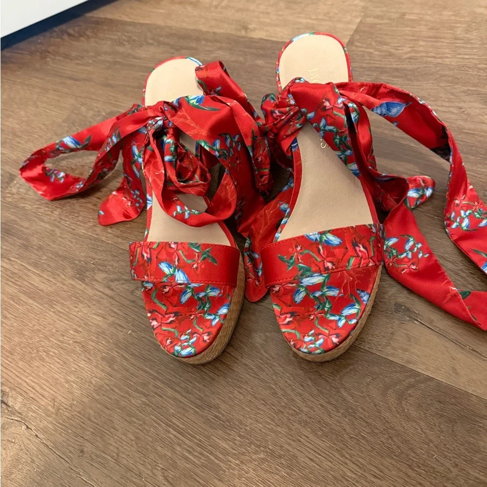 Jack Rogers Deirdre Scarf Wedges